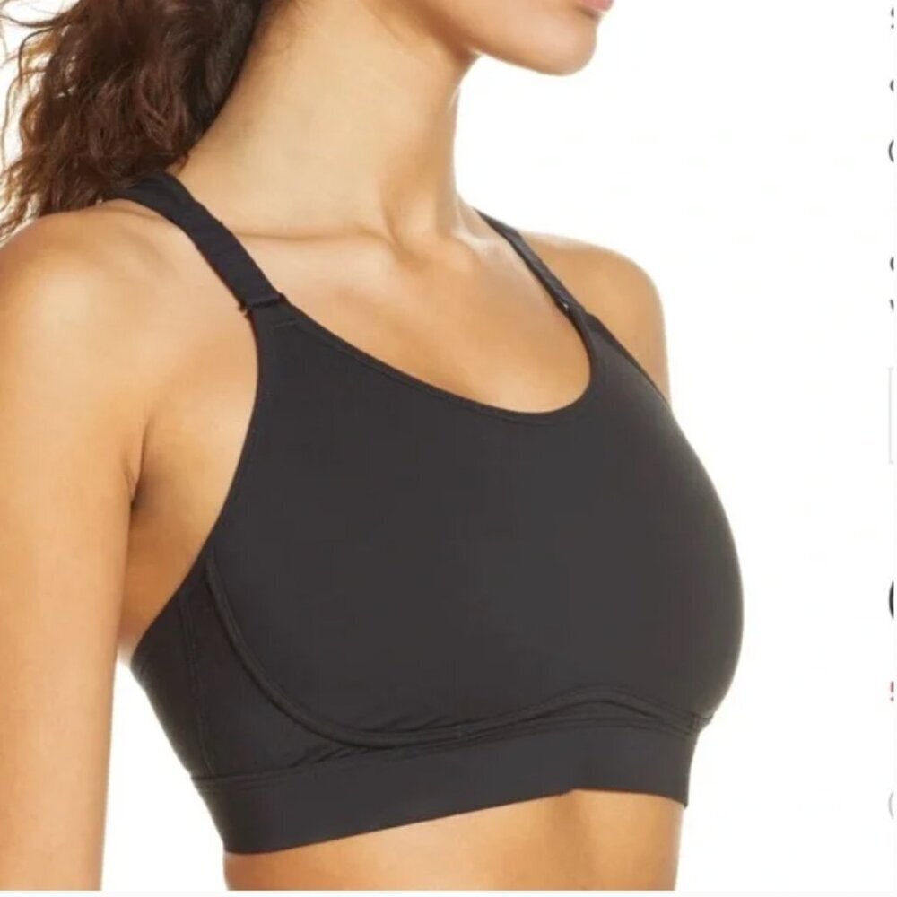Spanx High Impact Sports Bra 34C Black